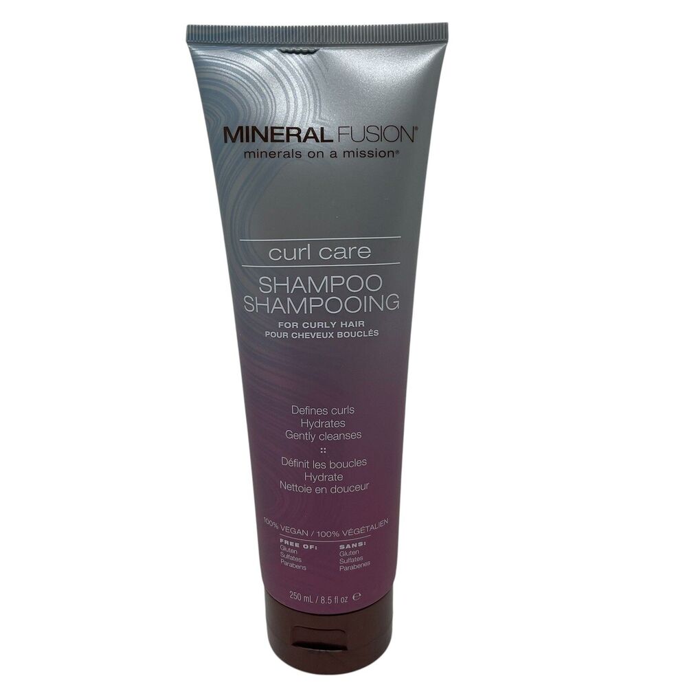 Mineral Fusion Curl Care Shampoo Hydrating Vegan 8.5 Fl Oz